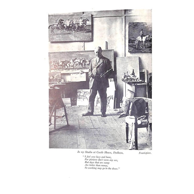 White "The Autobiography of Sir Alfred Munnings: An Artist's Life/ the Second Burst/ the Finish" 1950 Munnings, Sir Alfred For Sale - Image 8 of 16