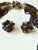 1950s Vintage Signed Alice Caviness Multi-Strand Art Glass Bib Necklace & Earring Set, 3 Pieces For Sale - Image 5 of 10