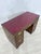 Wood English Colonial Style Desk in Mahogany For Sale - Image 7 of 9