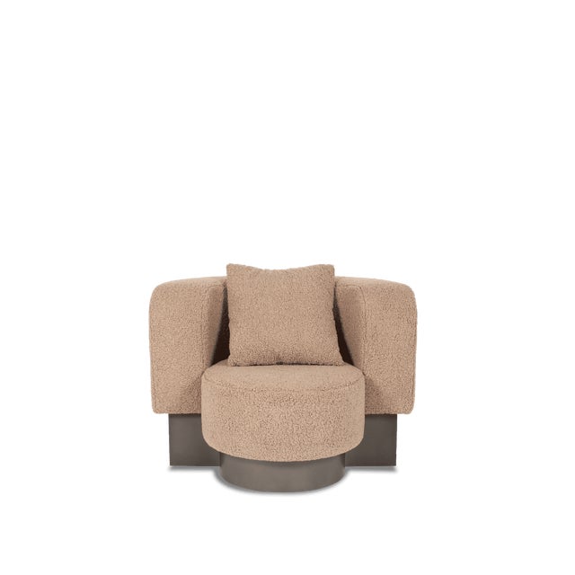 Not Yet Made - Made To Order Wham One Swivel Chair from Pulpo For Sale - Image 5 of 18