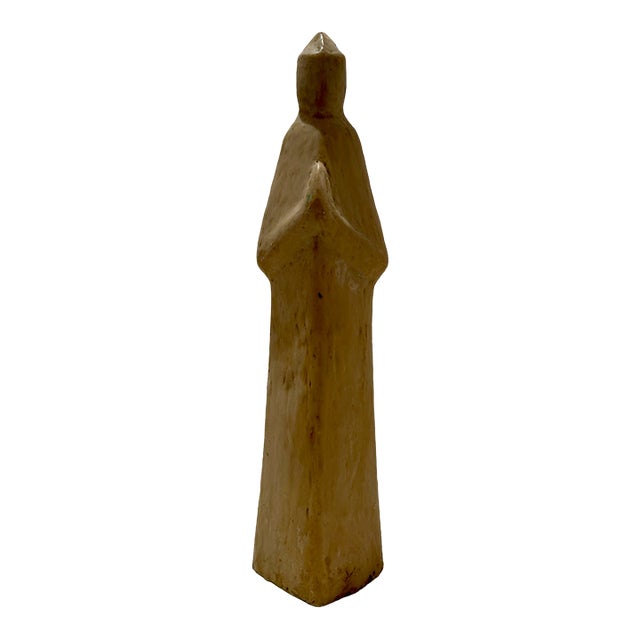 1960s Larry Mohr Resin Abstract Queen Figurative Sculpture Signed From Artist Estate For Sale