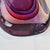 Sommerso Art Glass Vase Hand Blown 7.5in Purple Blue Italian Murano Unmarked Artisan-crafted sommerso art glass vase...
