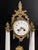 Antique French Mantel Clock Set in Gilt Bronze, 1800s, Set of 3 For Sale - Image 5 of 18