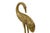 Vintage 24" Bronze & Brass Casted Mid-Century Chinoiserie Cranes For Sale - Image 12 of 12