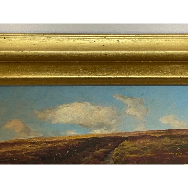 Arthur Wardle Signed Exmoor British Moorland Landscape Oil Painting For Sale - Image 10 of 18