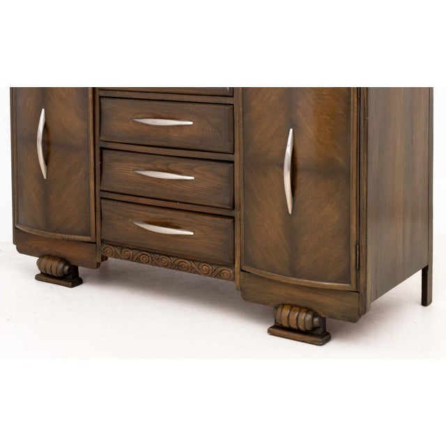 Jorge Prieto Custom Made Art Deco Style Buffet For Sale - Image 9 of 12