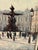 Post Impressionist Mid 20th Century Exquisite Marcel Brisson Place De La Concorde, Paris, Street Scene Framed Oil Painting For Sale - Image 3 of 8