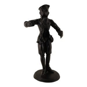 Vintage Cast Iron Colonial Gentleman Figurine