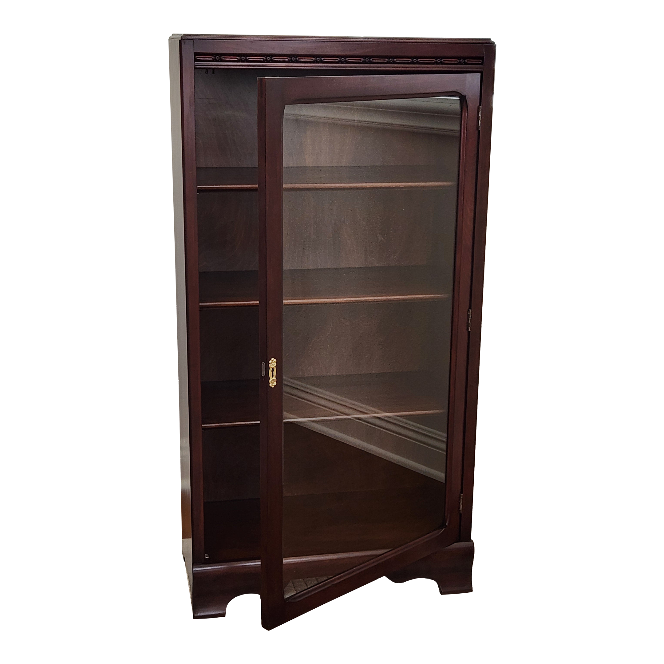 Vintage Glass Shelving | Chairish