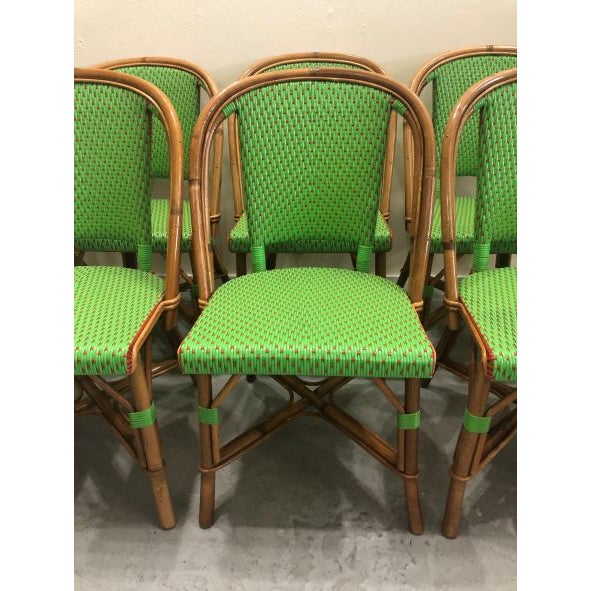 20th Century French Bistro Chairs, Set of 8 Chairish