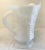 Vintage Milk Glass Pitcher With Grape Motif For Sale - Image 4 of 8