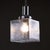 Art Deco Dappled Glass Cuboid Pendant, 1960s For Sale - Image 12 of 12