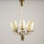 Brass and Glass Chandelier attributed to Paavo Tynell for Itsu, Finland, 1950s For Sale - Image 3 of 6