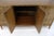 Mid-century modern credenza with Horn tone finish. Nice solid brass pulls. Made in the 1970s.