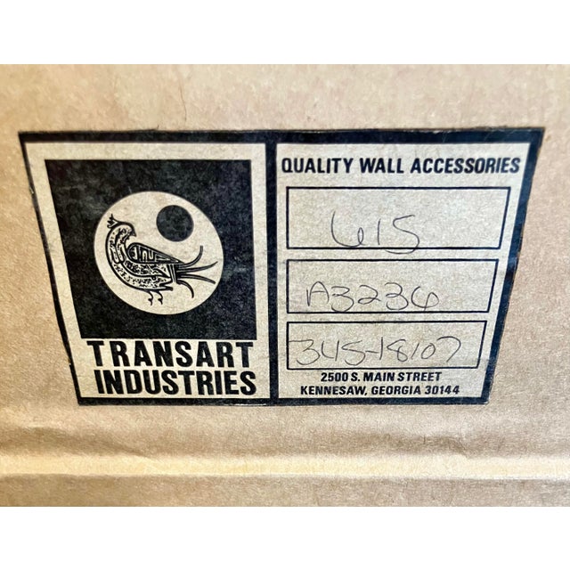 Vintage Framed Artwork Lithograph Reproduction Titled "Tropical Fig Tree" by the American Artist Michael Edward Arth For Sale - Image 12 of 18