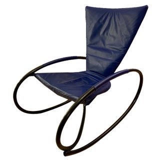 Postmodern Rocking Chair by Stefan Heiliger for Strässle, 1990s For Sale