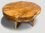 Andrianna Shamaris Mid Century Style Teak Wood Round Coffee Table For Sale In New York - Image 6 of 6