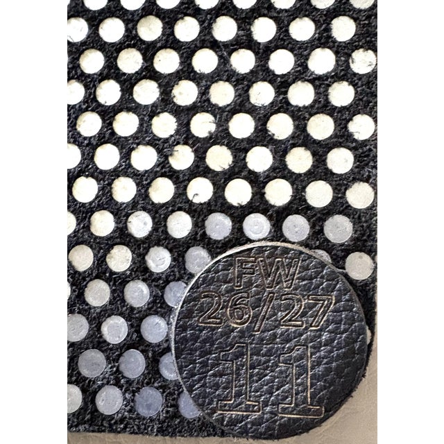 2020s Italian Studded Leather Swatch No 11 From 2026-2027 Collection For Sale - Image 5 of 6