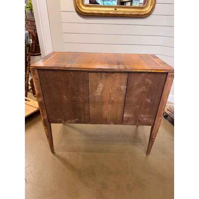 Brown Italian Inlaid Chest of Drawers For Sale - Image 8 of 11