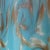 Glass Vintage Murano Fratelli Toso Blue Copper Aventurine Flecks Swirling Clouds Italian Art Glass Flower Vase For Sale - Image 7 of 9