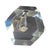 Transparent Vintage Iittala Faceted Crystal Orchid Bud Vase Designed by Timo Sarpaneva For Sale - Image 8 of 13