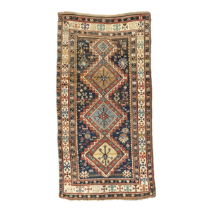 Antique Caucasian Shirvan Rug 4'5" X 8’5”