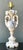 Vintage Carved Alabaster Lamp For Sale - Image 12 of 18