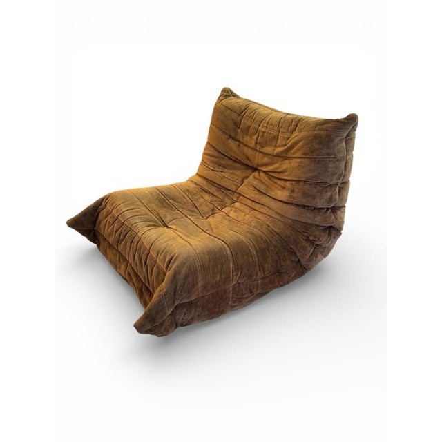 Vintage Togo Fireside Chair by Michel Ducaroy for Ligne Roset, 1978 For Sale - Image 13 of 13