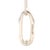 2020s Tiffany & Co. Sterling Silver 1837 Oval Loop Pendant Necklace 13.21g For Sale - Image 5 of 8