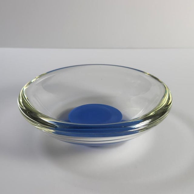 Modern Vintage Italian Murano Bowl, 1970s For Sale - Image 3 of 10