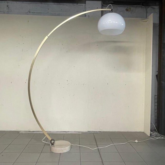 Arc Floor Lamp by Goffredo Reggiani for Reggiani, 1960s For Sale - Image 16 of 18