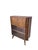 Wood Art Deco Drinks Cabinet in Walnut with Glazed Display, 1960s For Sale - Image 7 of 10