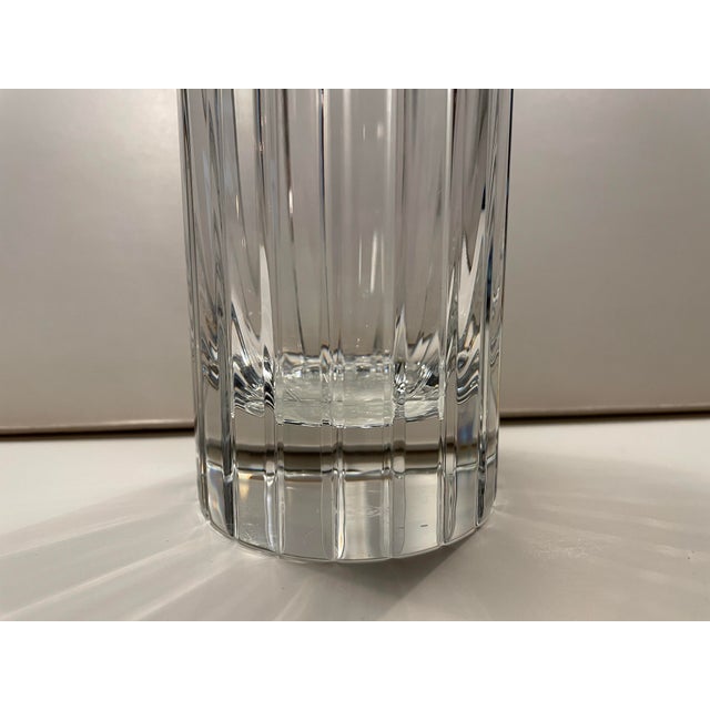 1980s Baccarat Harmonie Crystal Vase For Sale - Image 5 of 8