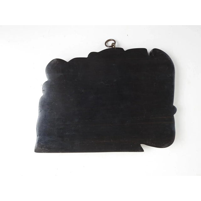 Silver Ceylon Lion and Sword Plaque For Sale - Image 4 of 4