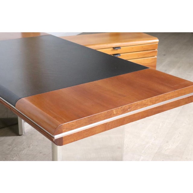 Set of Executive Desk and Credenza by Hans von Klier for Skipper, Italy, 1972 For Sale - Image 10 of 14