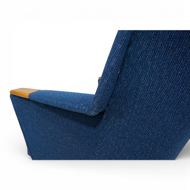 Cocktail Chair in Blue from MCM, 1950 For Sale - Image 6 of 18