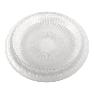 Antique French Art Deco Large Crystal Glass "Marguerites" Bowl by Lalique, 1930s