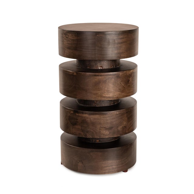 2020s Forge Tier Accent Table Small For Sale - Image 5 of 11