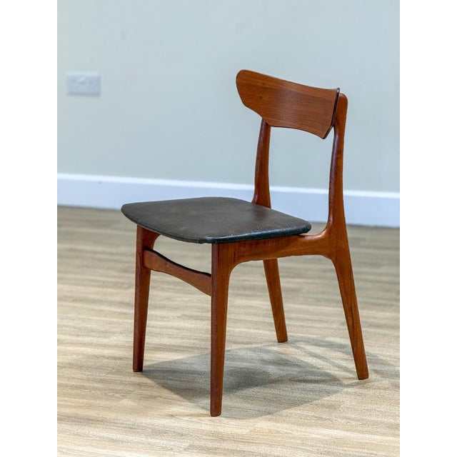 Vintage Danish Teak Dining Chairs by Schiønning & Elgaard for Randers Møbelfabrik, 1960s, Set of 6 For Sale - Image 9 of 15