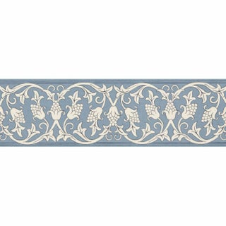 Morris & Co. St Johns Border Wallpaper in River Wandle- a sample For Sale