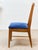 Blue Vintage Mid Century Dining Chairs For Sale - Image 4 of 7