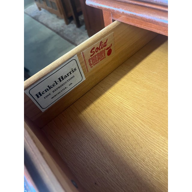 Henkel Harris Cherry Hutch For Sale - Image 11 of 12