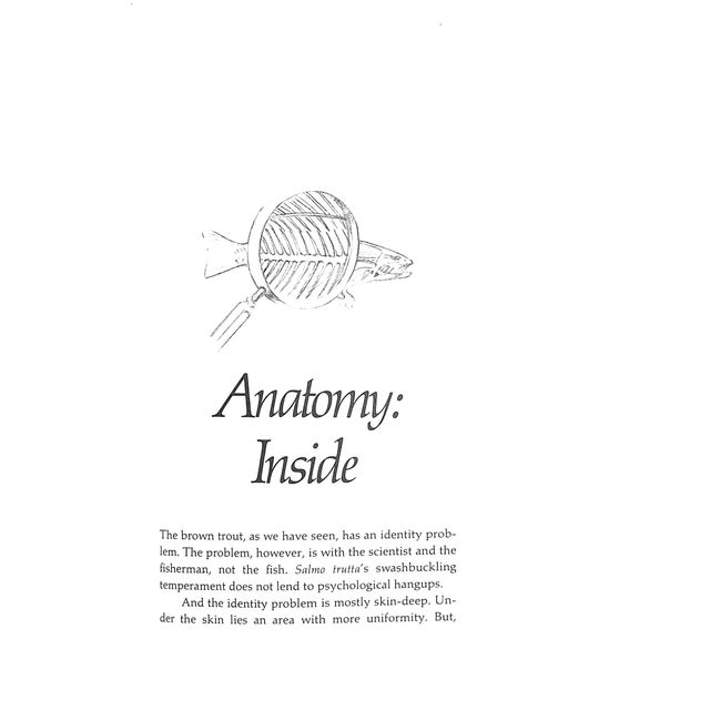 Paper "The Compleat Brown Trout" 1974 Heacox, Cecil E. (Inscribed) For Sale - Image 7 of 7