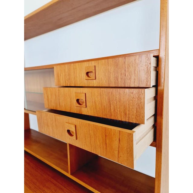 Vintage Danish Freestanding Bookcase in Teak by Bengt Ruda, 1960s For Sale - Image 6 of 18