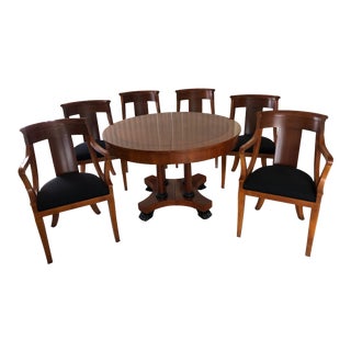 Baker Furniture Table & Chairs Transitional For Sale