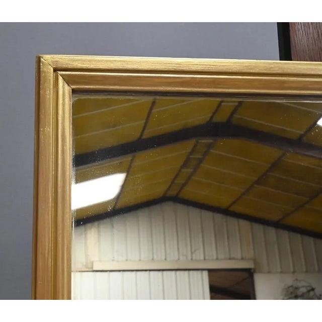 Gilded Wood Mirror by Maison Texier For Sale - Image 4 of 14