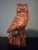 Vintage Hand-Carved Wood Owl For Sale - Image 6 of 12