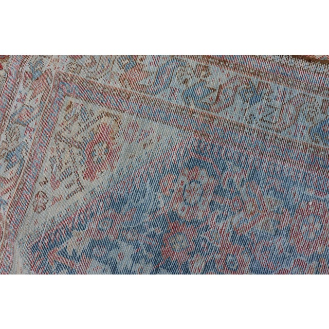 Antique Persian Malayer Runner With Allover Pattern in Soft Red 3'3 X 13'5 For Sale - Image 12 of 12