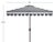 Contemporary Vienna 7.5 Square Umbrella - Navy/White For Sale - Image 3 of 4