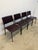 Modern Leather Wrapped Dining Chairs by Frag, Italy 2000s - Set of Four For Sale - Image 3 of 18